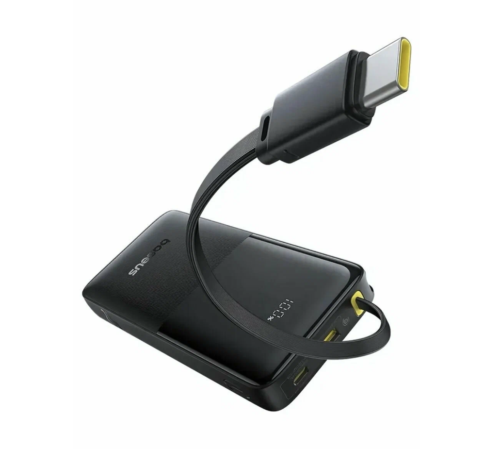 Аккумулятор внешний Baseus Bipow 2 Power Bank 20W LED PD (10000mAh) PPBD2-1W20, черный