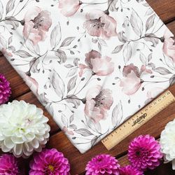 Ткань мембрана весенний цветочный дизайн