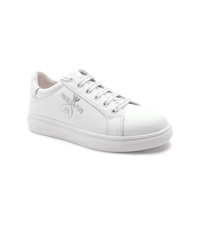 Кожаные кроссовки Patrizia Pepe - белый(PPJ210)