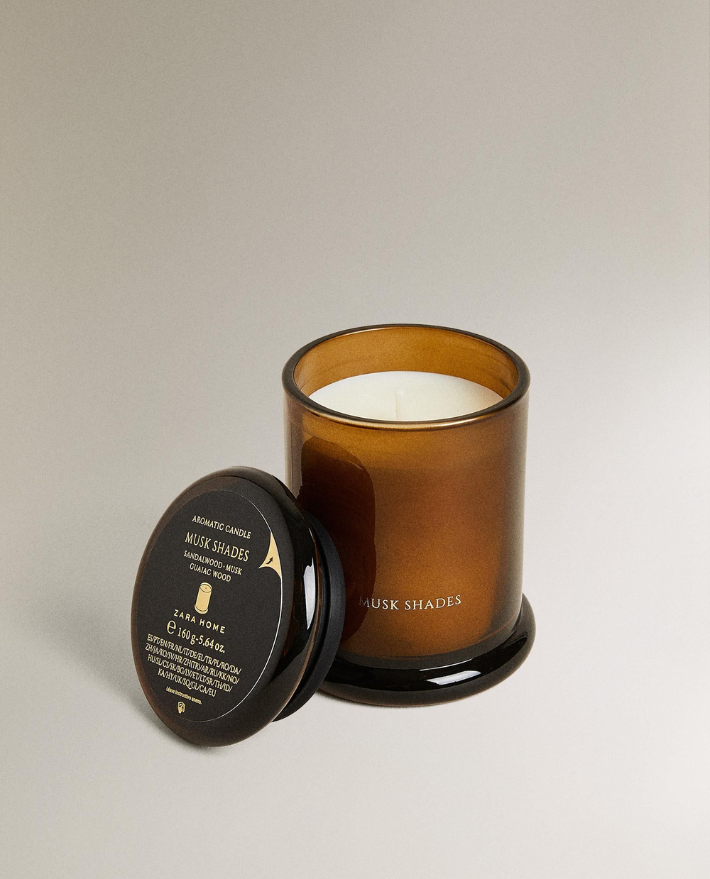 Zara Home - Ароматическая свеча musk shade, 150 г
