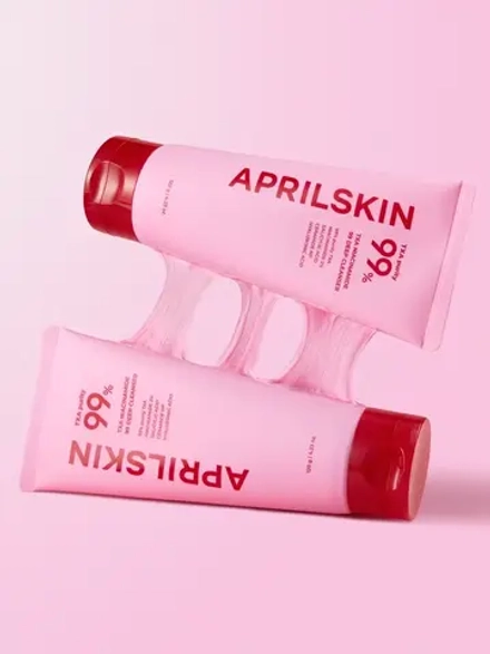 APRILSKIN Осветляющая пенка для умывания с транексамовой кислотой TXA Niacinamide Toning Shot 99 Deep Cleanser 120 гр