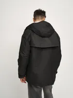 Куртка FOS с диагональными карманами черная