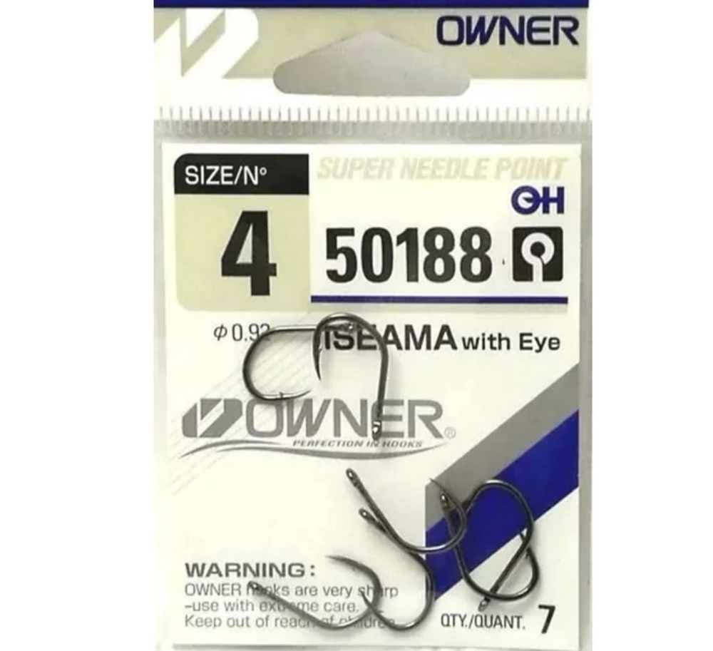 Крючки Owner 50188 Iseama w/Eye