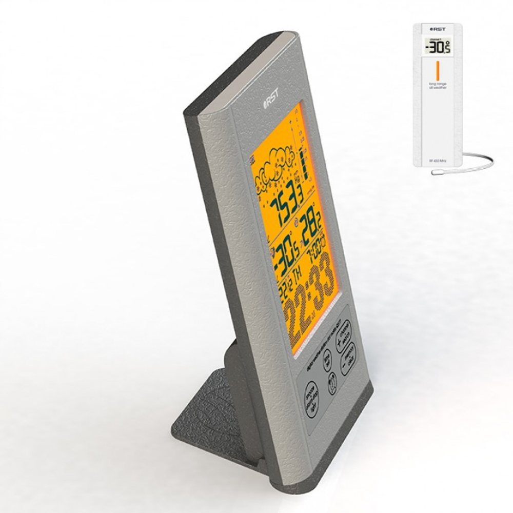 Метеостанция RST dot matrix Q577, графит