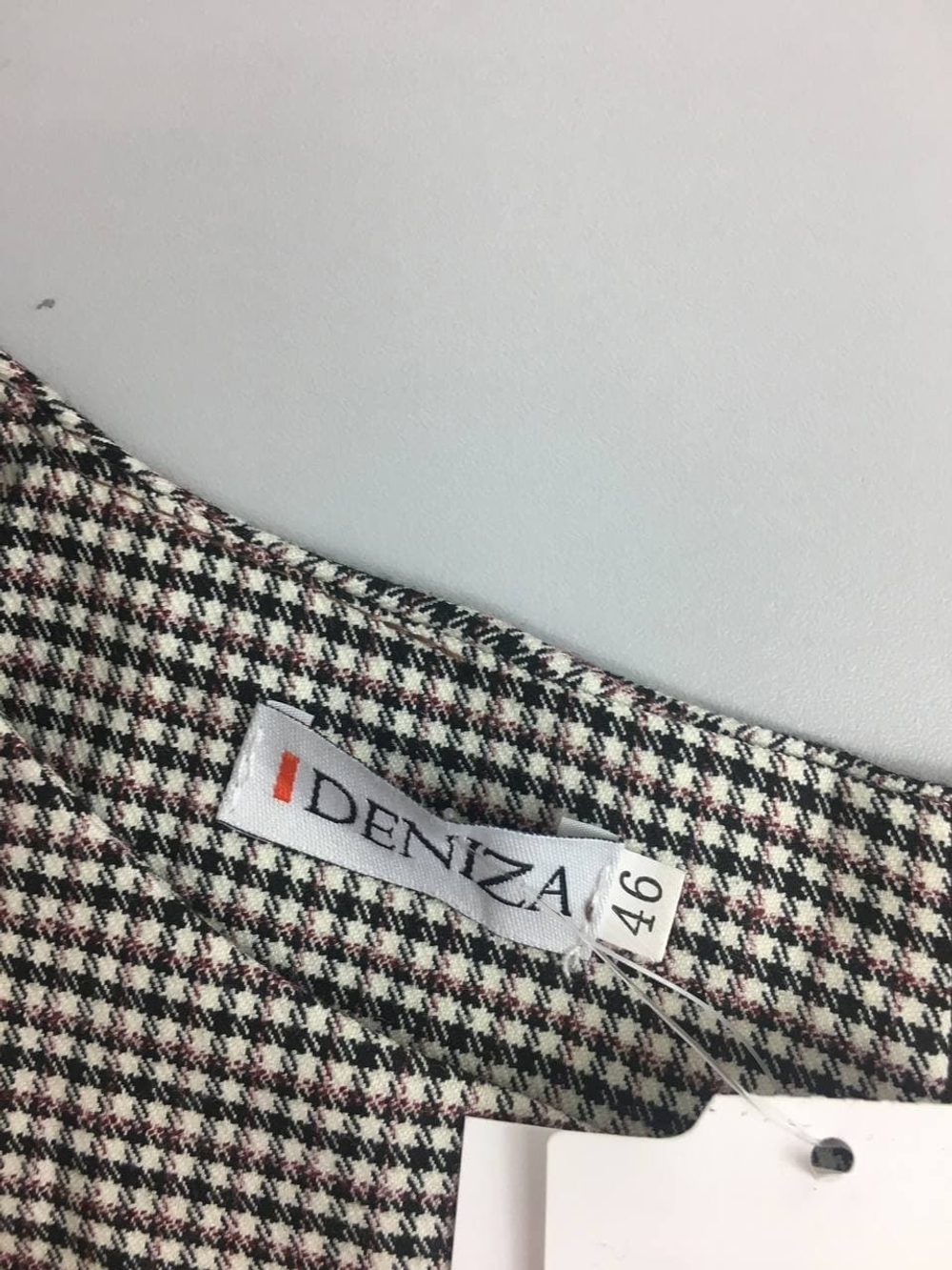 Платье DENIZA в клетку 46 размер, новое