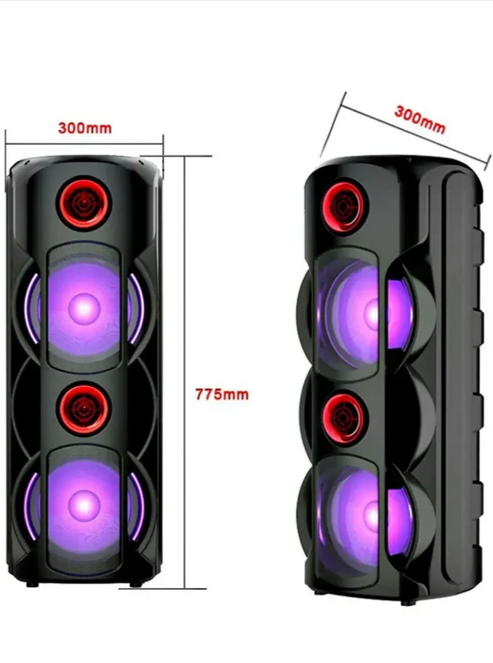 Напольная колонка Sing-e ZQS-8225 (8"30W/4.5A/микрофон)