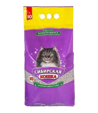 Сибирская Кошка Супер комкующийся Экстра 10л.