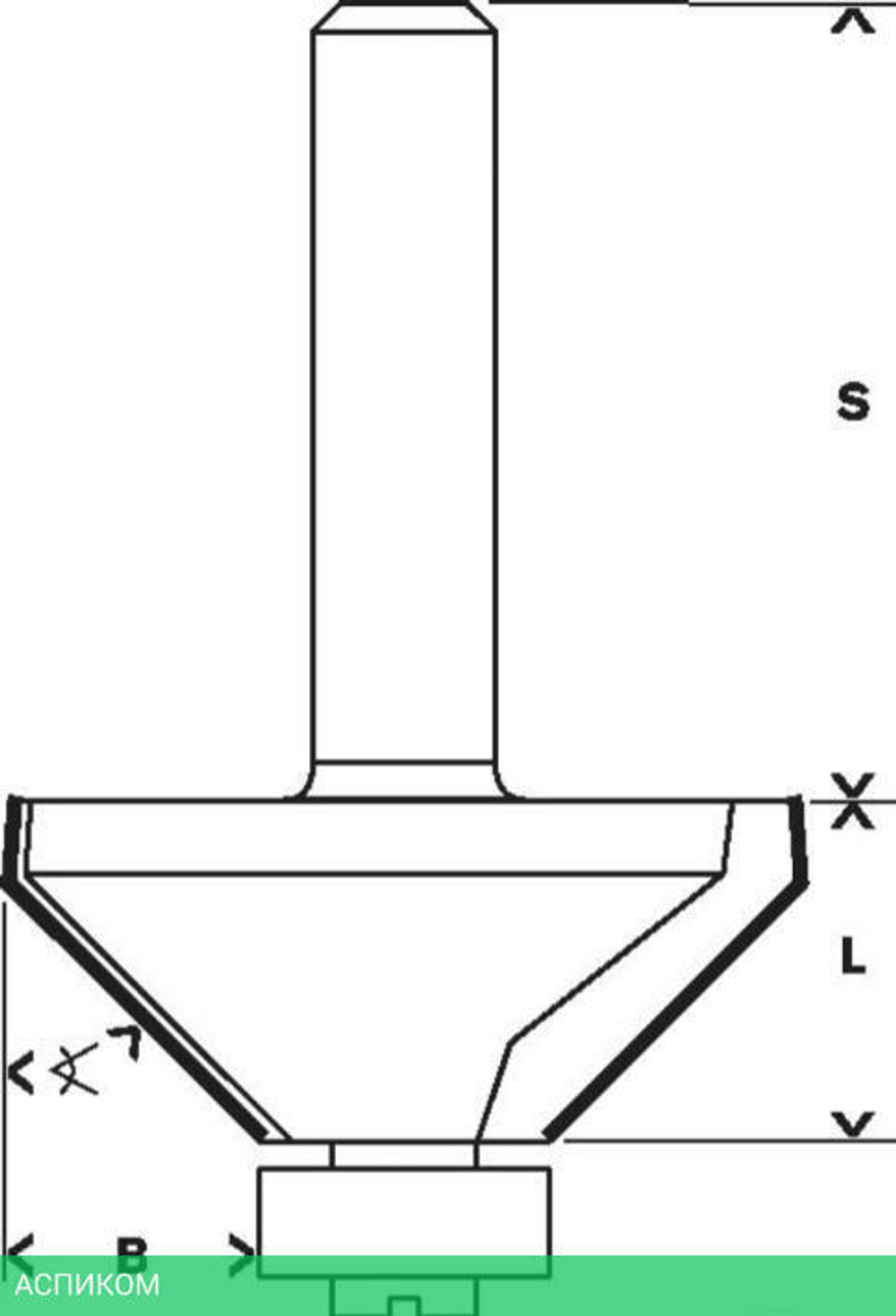 Фреза Bosch Expert S8/D44/L18.5/45 2.608.629.379