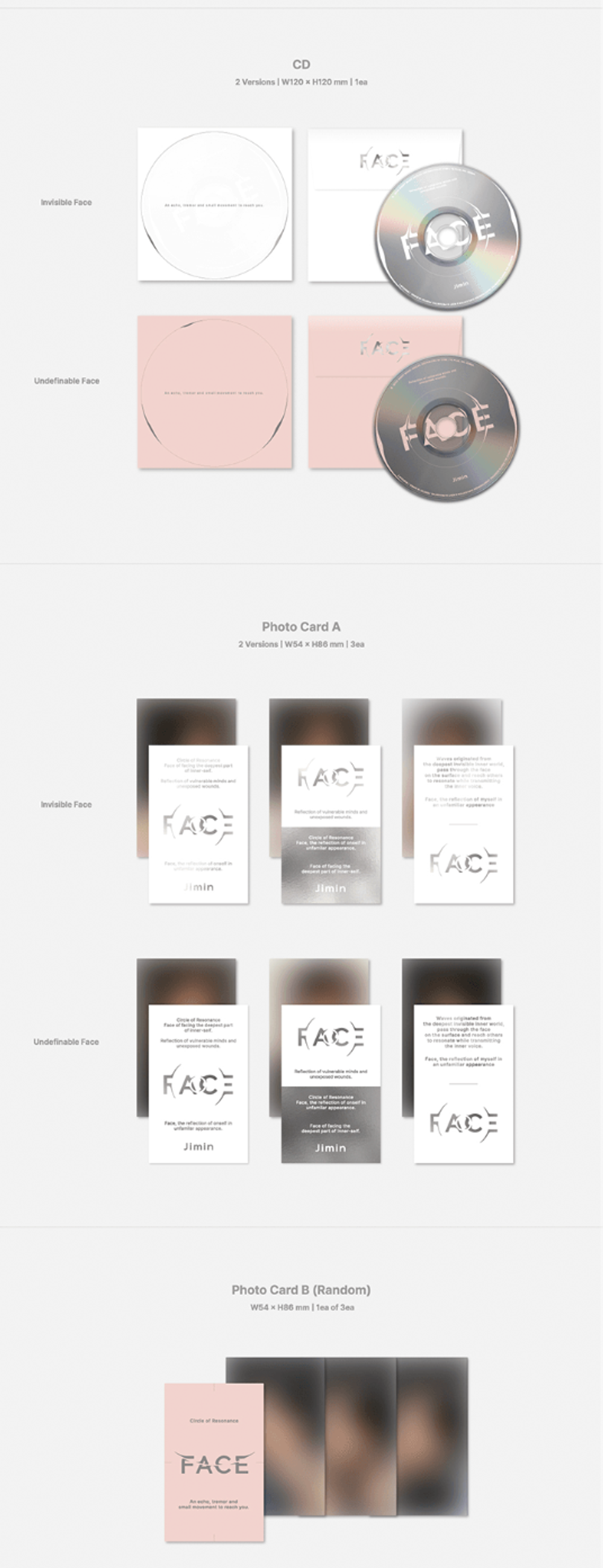Альбом Jimin (BTS) - FACE