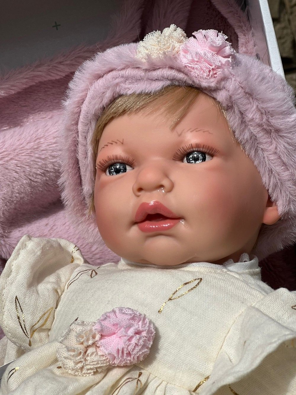 Кукла Реборн Nines 40см Baby мягконабивная (N0204)