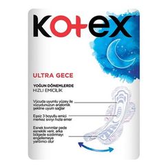 Qadın bezi \ прокладки \ pads Kotex  Ultra gecə 18 pcs