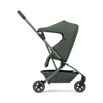 Детская прогулочная коляска Joolz Aer 2 с бампером и реверсивным блоком Forest Green