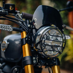 Стекло ветровое Royal Enfield, цвет - черный, арт. 1990530