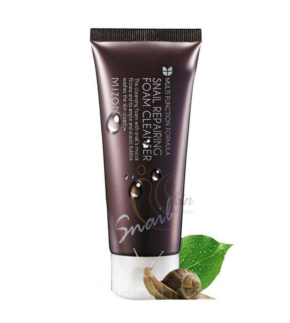 Пенка для умывания c муцином улитки Snail Repairing Foam Cleanser, 60 мл