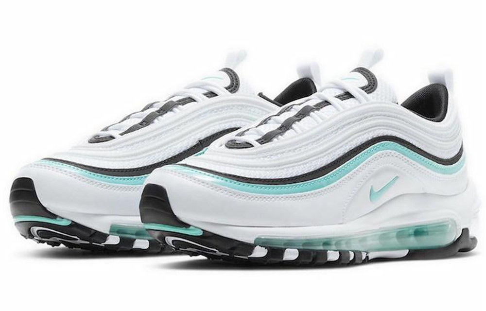 Кроссовки Nike Air Max 97 Aurora Green 3M (Женская размерная сетка)