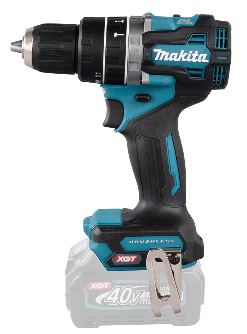 Компактная ударная дрель-шуруповерт XGT® HP002GZ 40В 65 Нм 0 - 2200 об/мин
