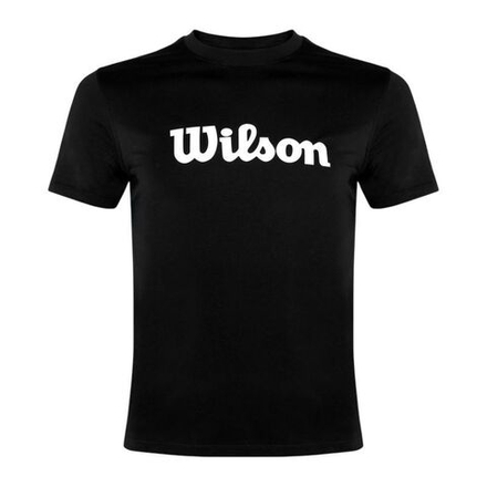 Детская теннисная футболка Wilson Youth Unisex Team Performance - black