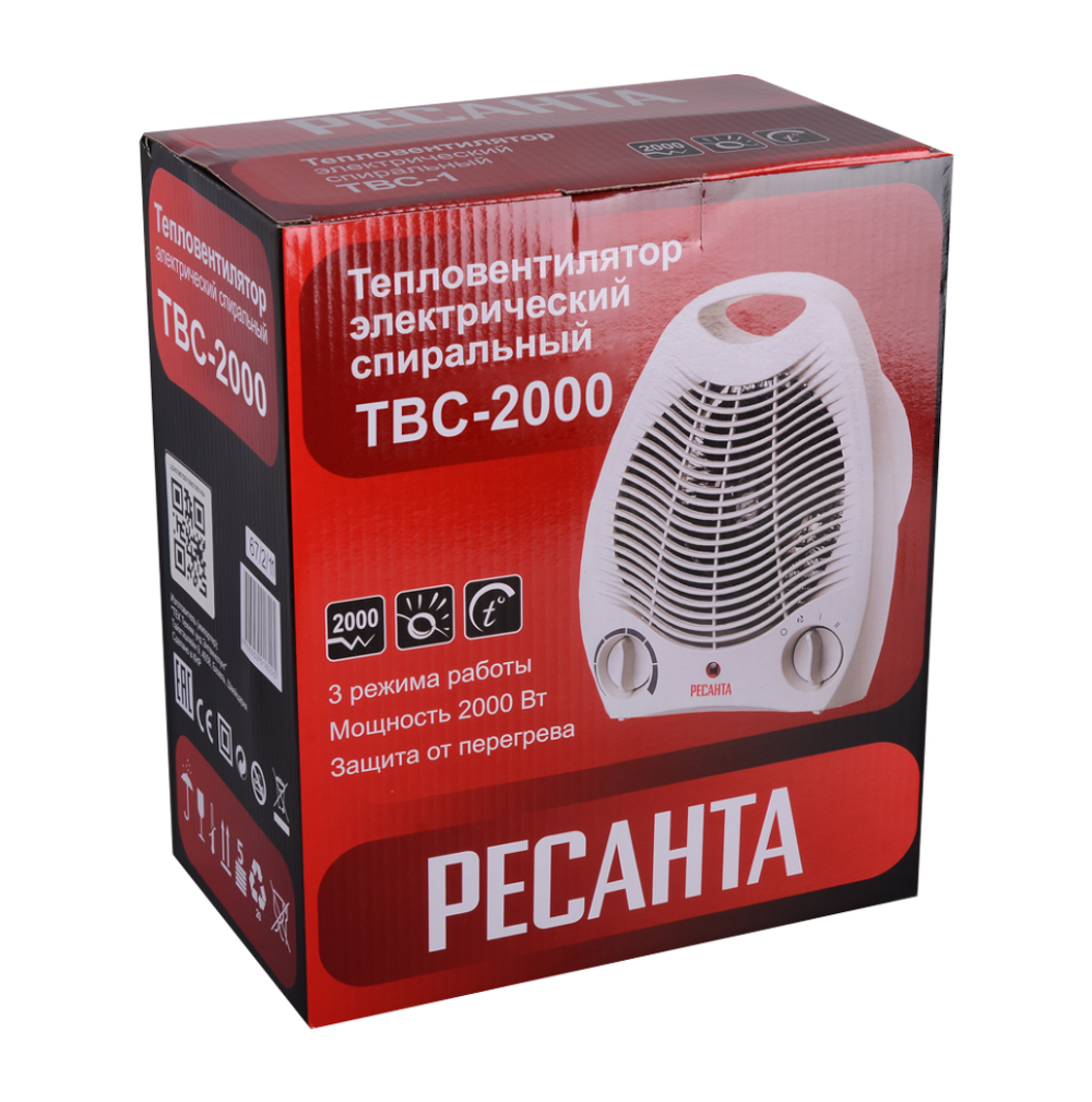 Тепловентилятор Ресанта ТВС-2000