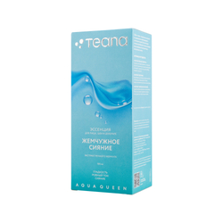 TEANA AQ1 Эссенция для лица, шеи и декольте ЖЕМЧУЖНОЕ СИЯНИЕ серии AQUA QUEEN, 100 мл