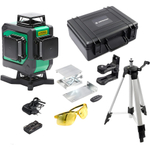 Лазерный уровень INSTRUMAX GL 4-360 Master SET+Штатив телескопический TR-120   IM0175_K