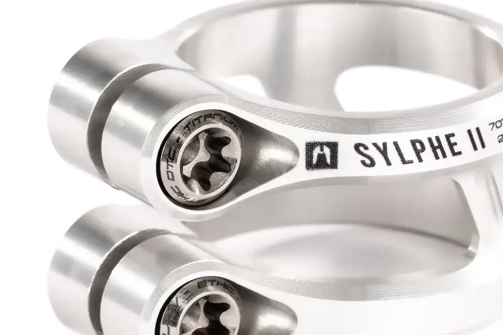 Зажим Ethic sylphe double clamp V2 31.8 raw