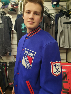 Куртка бомбер MITCHELL&NESS NEW YORK RANGERS