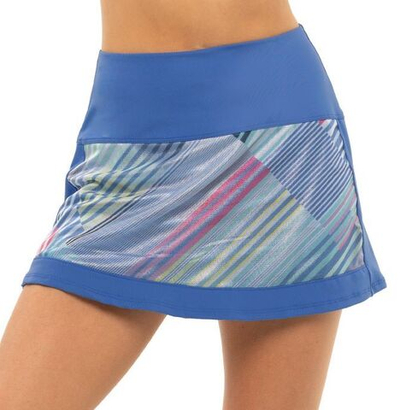 Теннисная юбка Lucky in Love Count Me In Long Sheer Genius Skirt - blue marine