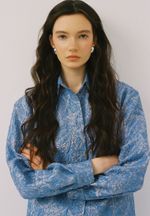 Рубашка с длинным рукавом Ice blue