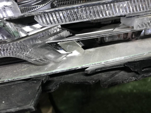 Битая Фара левая Audi Q7 2 (2015-2019) Full LED