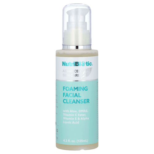 NutriBiotic, улучшенный уход за кожей, пенка для умывания, 125 мл (4,2 жидк. унции)