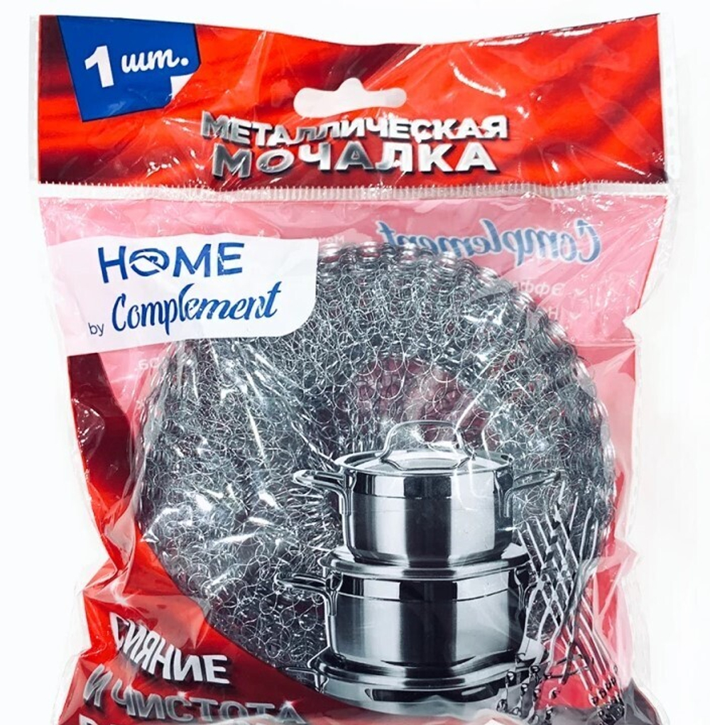 Мочалка металлическая 40г Complement