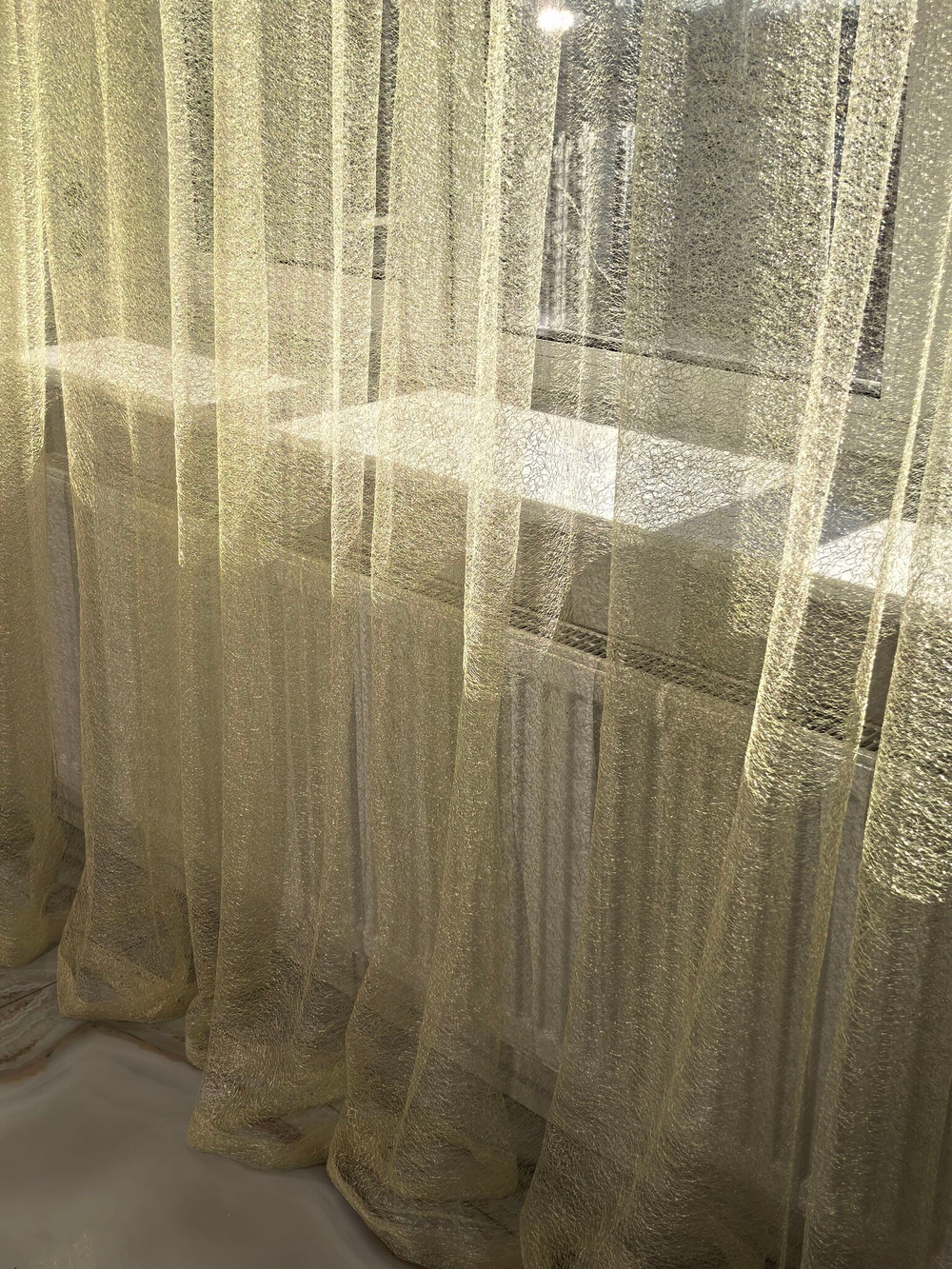 Тюль INVA паутинка 300*180 розовый