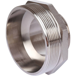 Ниппель STOUT переходной никелированный 3"x2" НР/НР