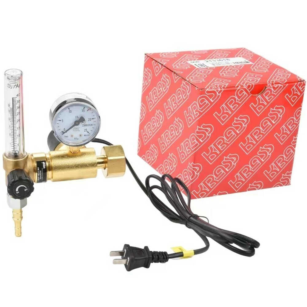 Регулятор У 30/АР 40П Р 36V с ротаметром и встроенным подогревателем 36V - 15/- МПа, вх. G3/4"; вых.