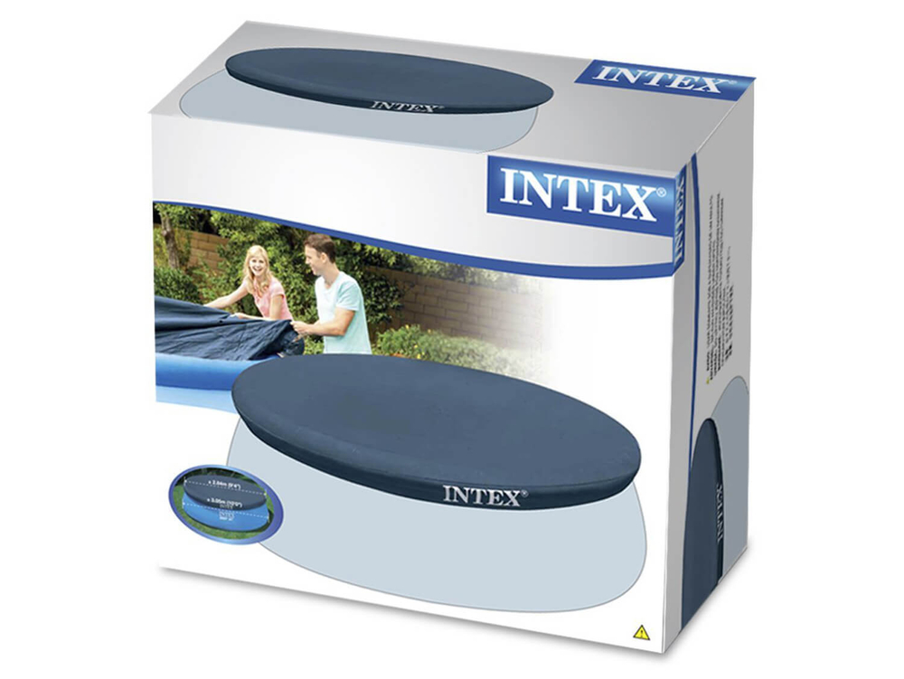 Бас Тент Intex для надувного бассейна Easy Set 366см выступ 30см