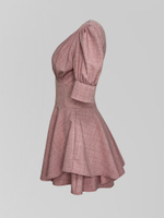 Комбинезон Perfemme однотонный с корсетом на талии и коротким рукавом