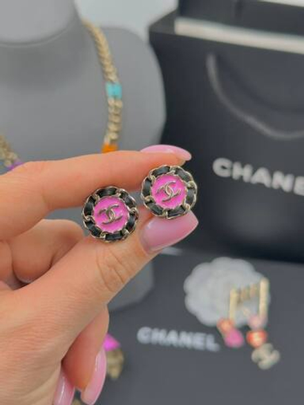 Серьги CHANEL