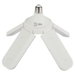 Фитолампа для растений светодиодная ЭРА FITO-36W-RB-E27-FOLD 4-х лепестковая красно-синего спектра 36 Вт Е27 | Фитолампы Е27