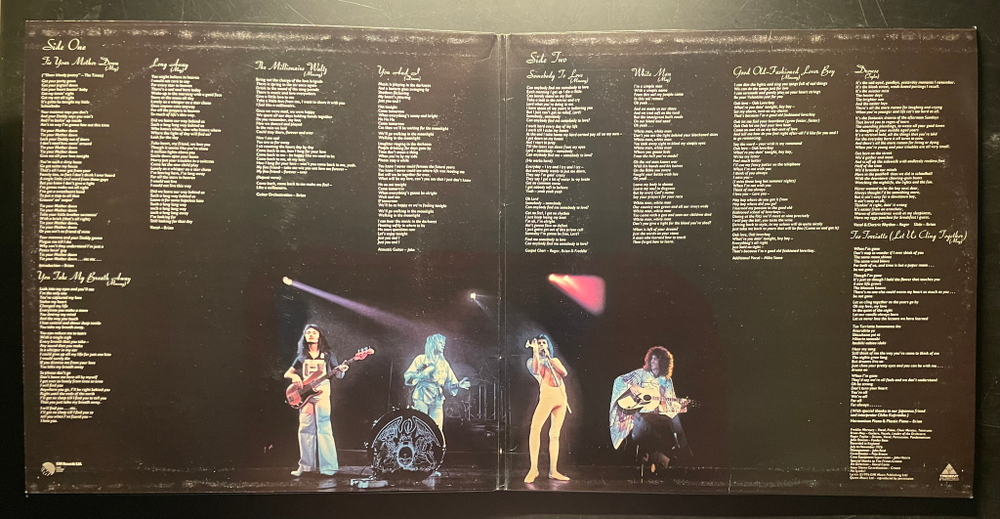 Queen - A Day At The Races (Швеция)