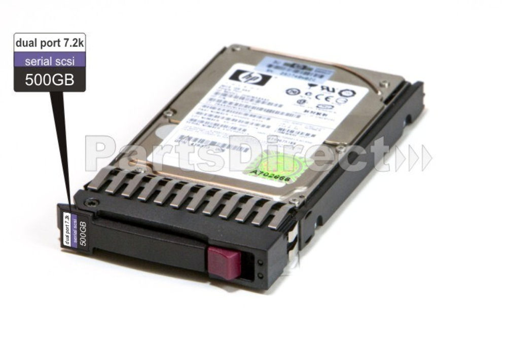 Жесткий диск HPE 508009-001 HP 500-GB 6G 7.2K 2.5 DP SAS