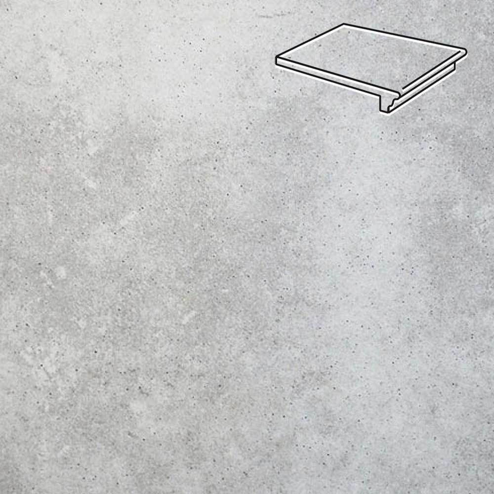 Stroeher - Euramic Cavar E 544 chiaro 340х294х11 артикул 9350 - Клинкерная ступень - флорентинер