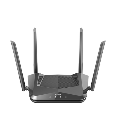 Маршрутизатор D-Link AX1500 Wi-Fi 6 Router, 1000Base-T WAN, 3x1000Base-T LAN, 4x5dBi external antennas