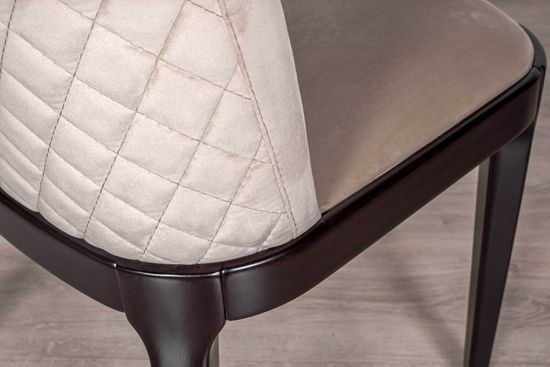 Стул MAGDA бежевый / венге / массив дуба / бука