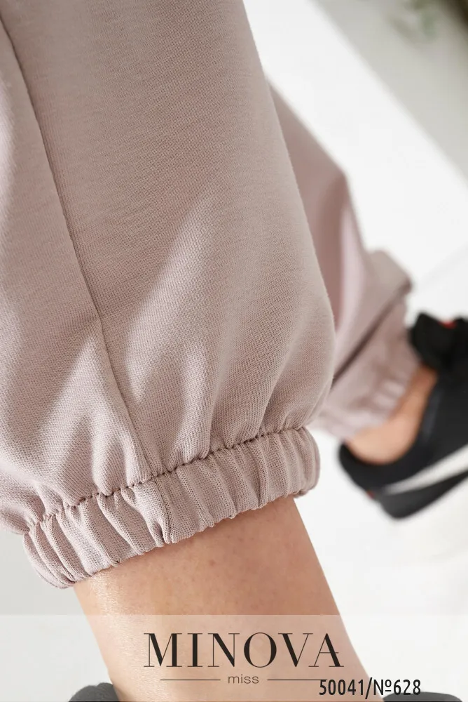 Брюки 628-бежевый Minova
