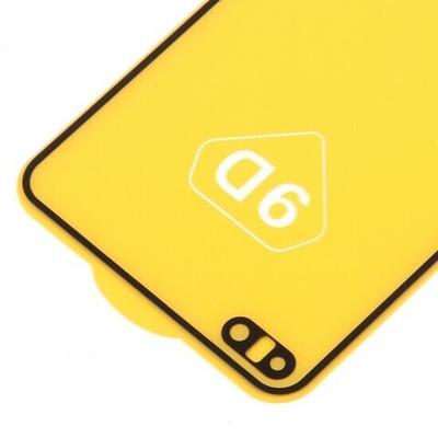 Защитное стекло Full Glue для Huawei P40 на полный экран, 010630 Черный