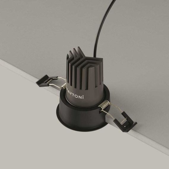 Встраиваемый светильник Maytoni Technical Downlight Dip DL115-10W-3K-B