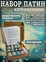 Набор химических патин