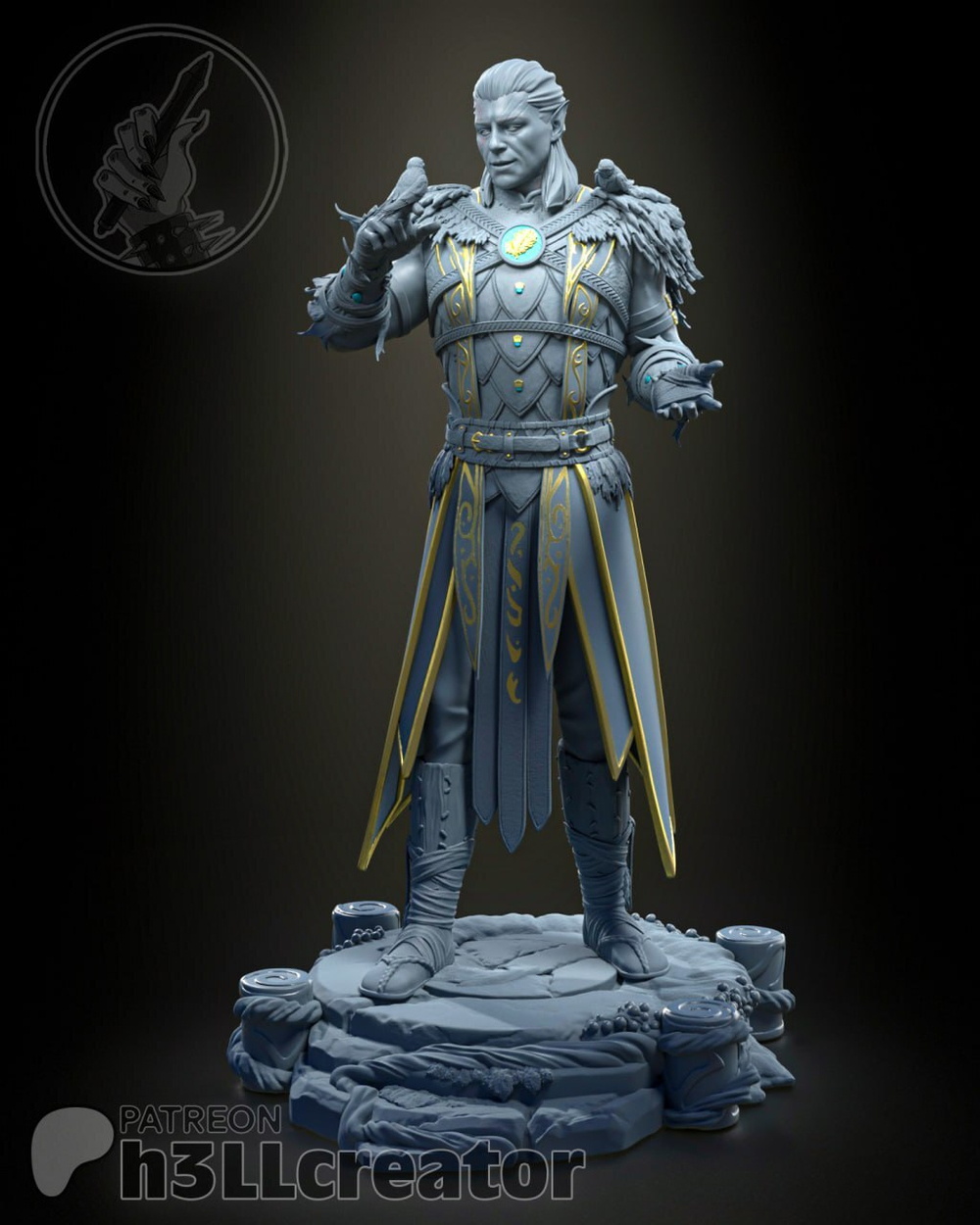 Фигурка Халсин Halsin - Baldur's Gate bg3