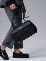 Кожаная сумка Nadi DBR 31356 черный