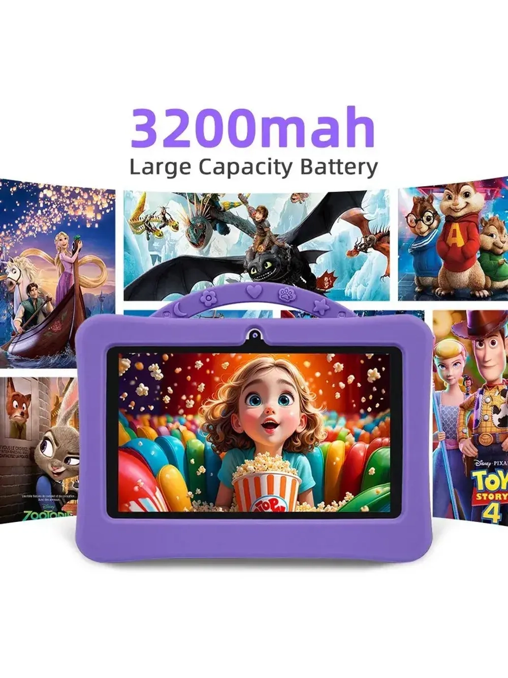 Детский планшет Npad 702, 7" 1 ГБ/16 ГБ, синий